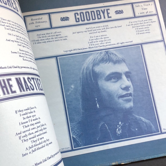 Elton John Madman Across The Water Vinyl Lp '71 - Picture 11 of 14